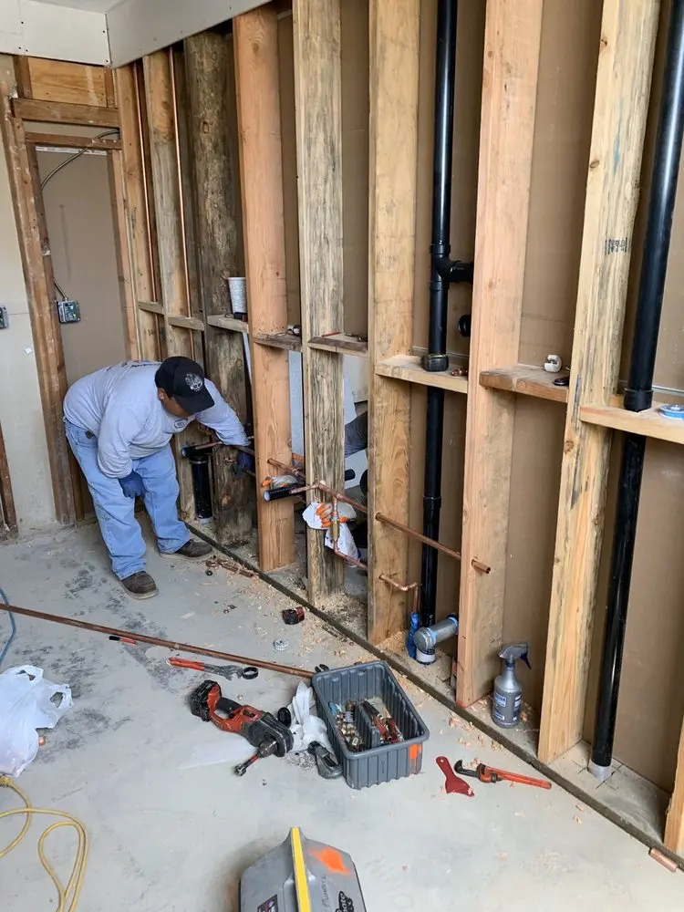 Commercial rough-in plumbing for Commercial Plumbing in Calera